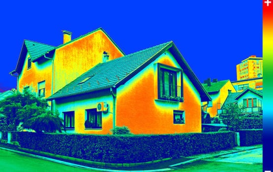 termografering af hus